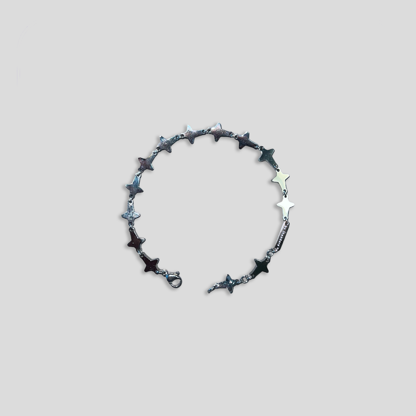 Star/Cross Bracelet [Silver]