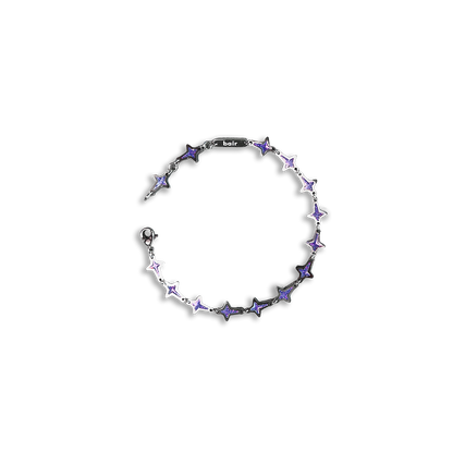 Star/Cross Bracelet [Silver]