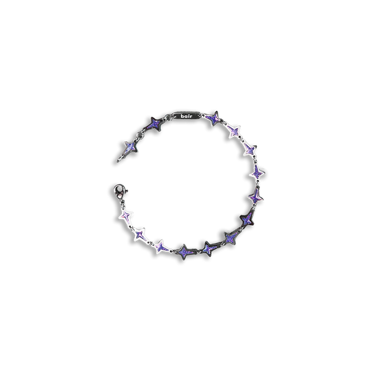 Star/Cross Bracelet [Silver]